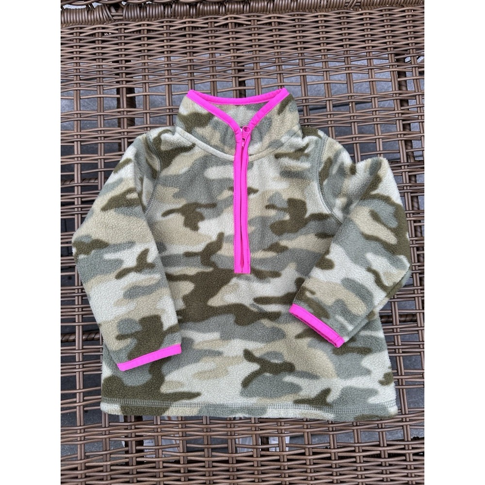 NWT Baby Gap Logo Fleece Zip Hoodie 18-24m